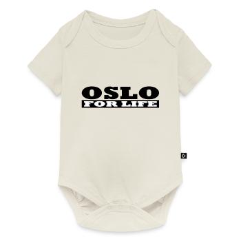 Oslo pour la vie - Body à manches courtes Premium Bébé - blanc cassé - Devant