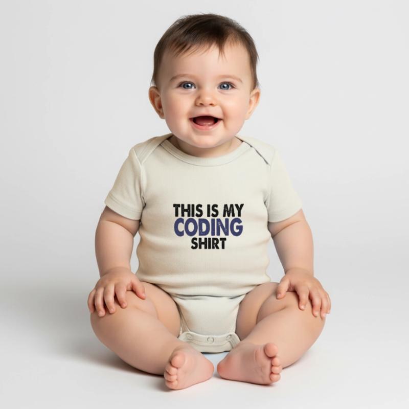 Programmation informatique de nerd de codage Body à manches courtes Premium Bébé