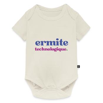 Statement Motiv für Geeks und Technologie Fans - Baby Premium Kurzarmbody - Naturweiß - Vorne