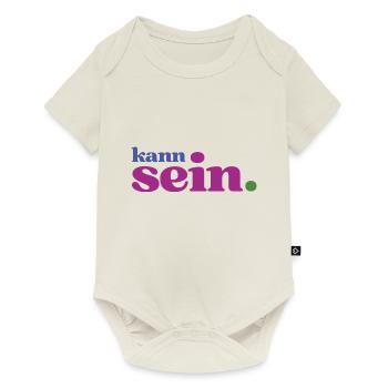 Gechillte Köpfe wissen: Alles kann sein! - Baby Premium Kurzarmbody - Naturweiß - Vorne
