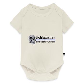 Gelsenkirchen - Ehre Stolz Tradition - Baby Premium Kurzarmbody - Naturweiß - Vorne