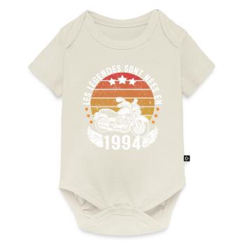 Les Légendes Sont Nées En 1994 - Body à manches courtes Premium Bébé - blanc cassé - Devant
