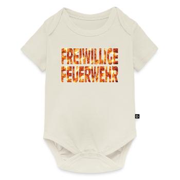 Freiwillige Feuerwehr - Baby Premium Kurzarmbody - Naturweiß - Vorne