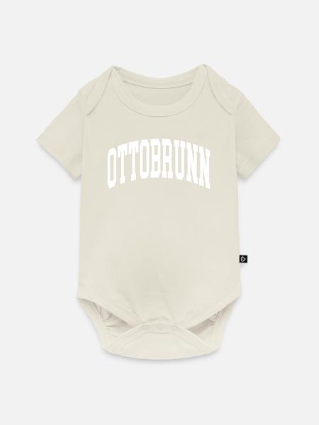 Ottobrunn - Baby Premium Kurzarmbody - Naturweiß