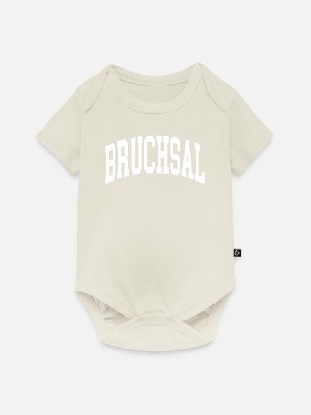 Bruchsal - Baby Premium Kurzarmbody - Naturweiß