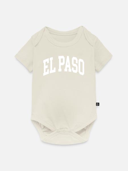 El Paso - Baby Premium Kurzarmbody - Naturweiß