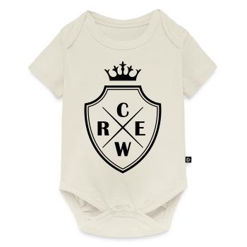 crew - Baby Premium short-sleeve bodysuit - off white - Front