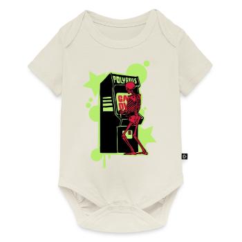 Salut-score - Body à manches courtes Premium Bébé - blanc cassé - Devant