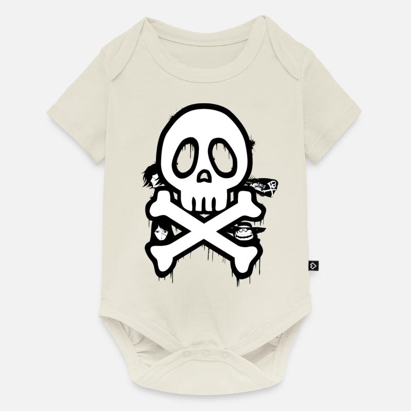 Albator - Body à manches courtes Premium Bébé - blanc cassé