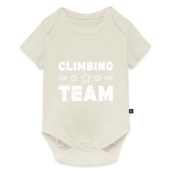 Climbing Team - Baby Premium short-sleeve bodysuit - off white - Front