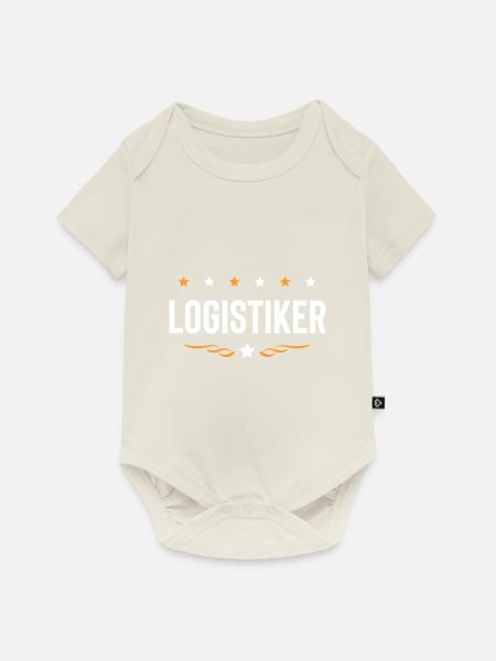 Logistiker Beruf - Baby Premium Kurzarmbody - Naturweiß
