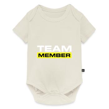 Équipier - Body à manches courtes Premium Bébé - blanc cassé - Devant