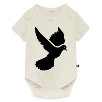 Dove symbol - Baby Premium short-sleeve bodysuit - off white - Front