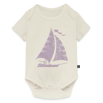 Sailboat Sailing Sailors - Baby Premium short-sleeve bodysuit - off white - Front
