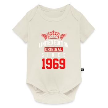 Édition limitée 1969 - Body à manches courtes Premium Bébé - blanc cassé - Devant