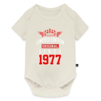 Édition limitée 1977 - Body à manches courtes Premium Bébé - blanc cassé - Devant