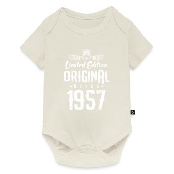 Édition limitée 1957 - Body à manches courtes Premium Bébé - blanc cassé - Devant