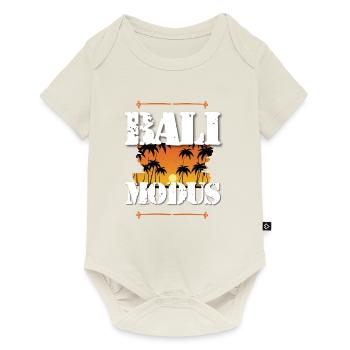 Bali Modus - Baby Premium Kurzarmbody - Naturweiß - Vorne