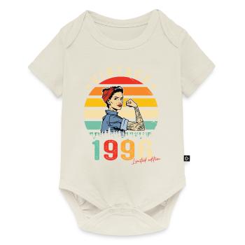 1996 Vintage Édition limitée Cadeau Femmes - Body à manches courtes Premium Bébé - blanc cassé - Devant