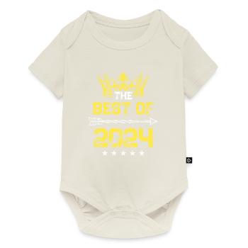 2024 best of birthday - Baby Premium short-sleeve bodysuit - off white - Front