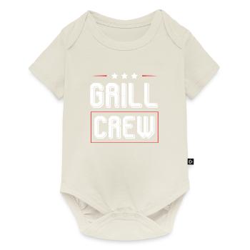 Grill Crew - Baby Premium short-sleeve bodysuit - off white - Front