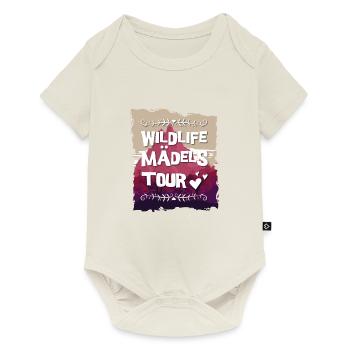 Wildlife Mädels Tour - Baby Premium Kurzarmbody - Naturweiß - Vorne