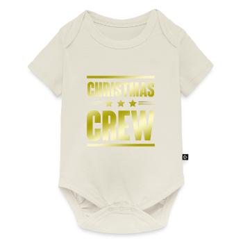Christmas Crew - Baby Premium short-sleeve bodysuit - off white - Front