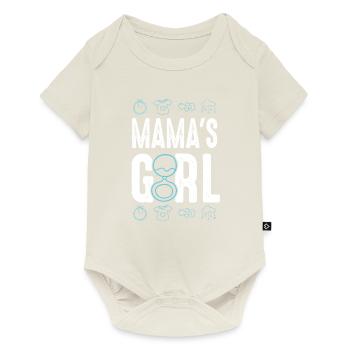 Baby Mamas Girl - Baby Premium short-sleeve bodysuit - off white - Front