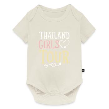 Thailand Girls Tour - Baby Premium Kurzarmbody - Naturweiß - Vorne