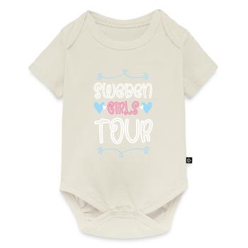 Suède Girls Tour Coeur - Body à manches courtes Premium Bébé - blanc cassé - Devant