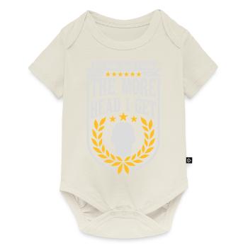 J’ai plus de tête - Body à manches courtes Premium Bébé - blanc cassé - Devant