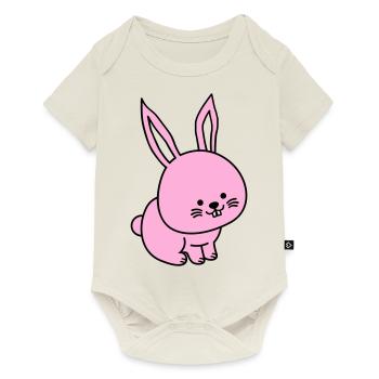 hare - Baby Premium short-sleeve bodysuit - off white - Front