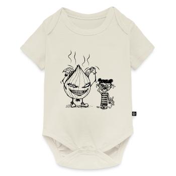 ONION - Baby Premium short-sleeve bodysuit - off white - Front