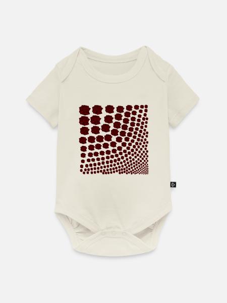 Rosen rot Geschenkidee - Baby Premium Kurzarmbody - Naturweiß
