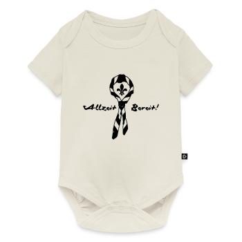 Pfadfinder Halsband - Baby Premium Kurzarmbody - Naturweiß - Vorne