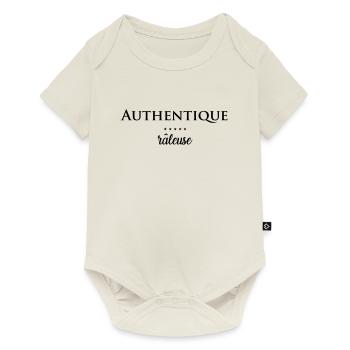 AUTHENTIQUE RALEUSE - Body à manches courtes Premium Bébé - blanc cassé - Devant