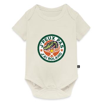 J peux pas j ai Roland - Body à manches courtes Premium Bébé - blanc cassé - Devant