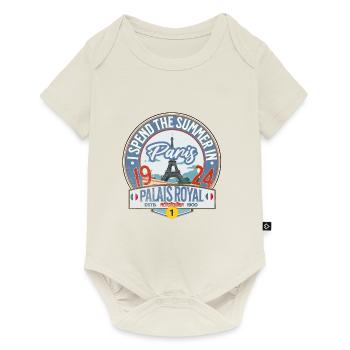 Palais Royal Paris Subway 1 station - Baby Premium short-sleeve bodysuit - off white - Front