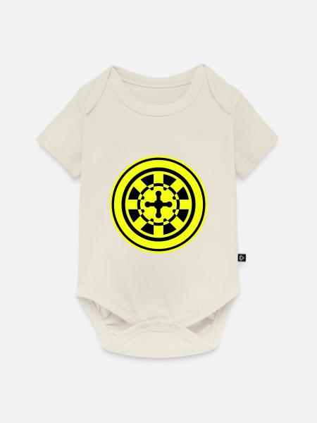 Roulette Icon Symbol - Baby Premium Kurzarmbody - Naturweiß