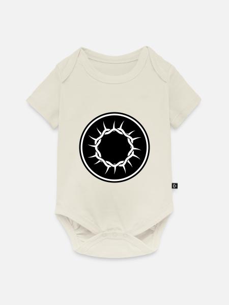 Dornenkrone - Baby Premium Kurzarmbody - Naturweiß