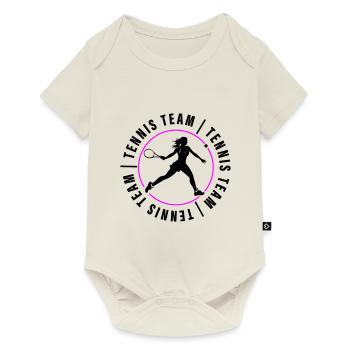Tennis Team Club Player - Baby Premium short-sleeve bodysuit - off white - Front