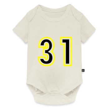 31 Number College - Baby Premium short-sleeve bodysuit - off white - Front