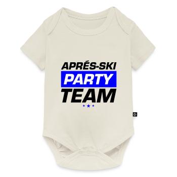 Après Ski Party Team - Baby Premium short-sleeve bodysuit - off white - Front