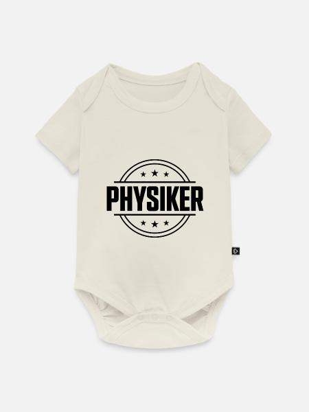 Physiker Beruf - Baby Premium Kurzarmbody - Naturweiß