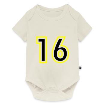 17 Number College - Baby Premium short-sleeve bodysuit - off white - Front