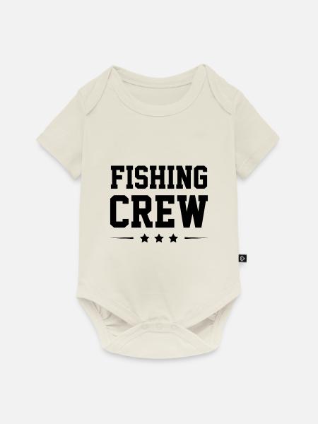 Fishing Crew - Baby Premium Kurzarmbody - Naturweiß