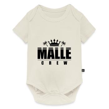 Malle Crew - Baby Premium short-sleeve bodysuit - off white - Front