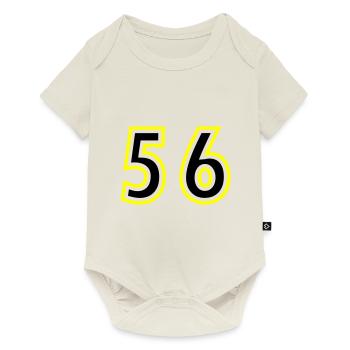 56 Number College - Baby Premium short-sleeve bodysuit - off white - Front