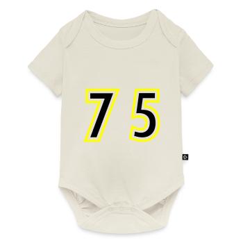 75 Number College - Baby Premium short-sleeve bodysuit - off white - Front