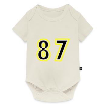 87 Number College - Baby Premium short-sleeve bodysuit - off white - Front